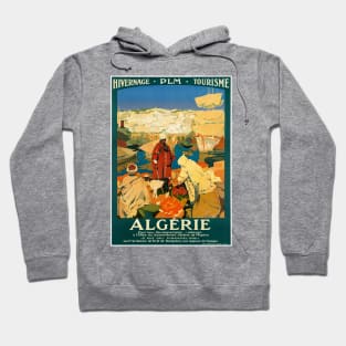 Vintage Travel Poster Algerie Hivernage PLM Tourisme Hoodie